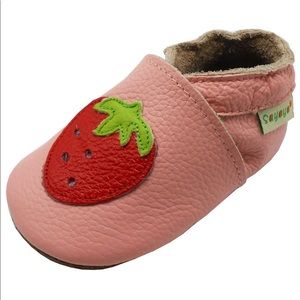 NWT Strawberry Soft Soled Shoe